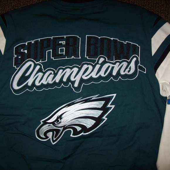 philadelphia eagles super bowl champions jacket